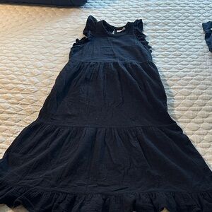 Universal Thread Black Midi Dress
